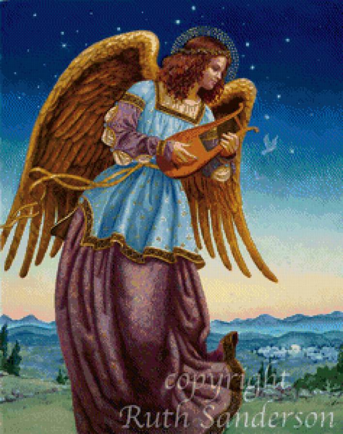 рождественский ангел - ангел - предпросмотр