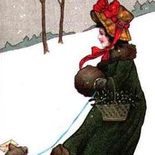 Схема вышивки «Зима»