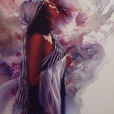 Схема вышивки «девушка Ли Богл»