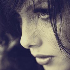 Схема вышивки «Девушка»