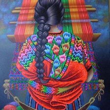 tejedora de chichicastenango