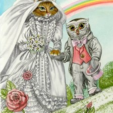 Схема вышивки «неравный брак»