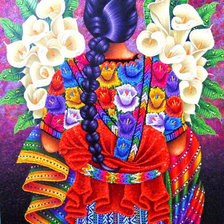 Схема вышивки «texel de chichicastenango»