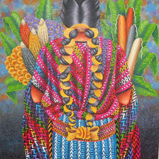 Схема вышивки «texel de solola»