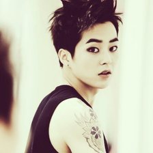 Схема вышивки «Ким Мин Сок»