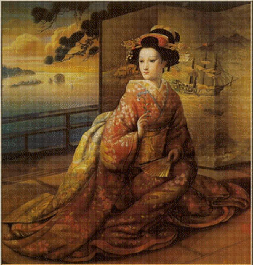 гейша - гейша, япония, японка - предпросмотр