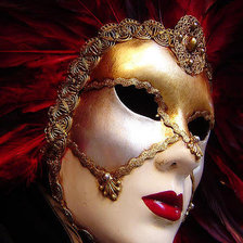 Схема вышивки «Венецианская маска»