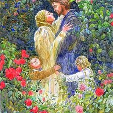 Схема вышивки «Королевская семья»