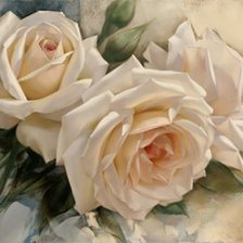 Схема вышивки «розы»