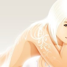 Схема вышивки «девушка»