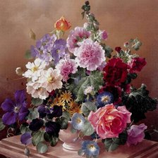 Схема вышивки «букет»