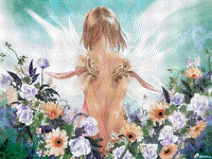 ангел - красота, радость, дети - предпросмотр