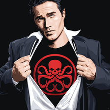 Схема вышивки «Agent of HYDRA»