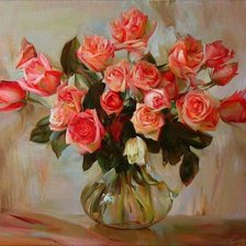 Схема вышивки «Rosa»