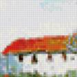 Предпросмотр схемы вышивки «мельница в саду» (№825412)