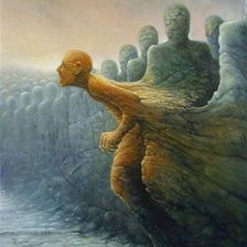 Схема вышивки «Ludzie»