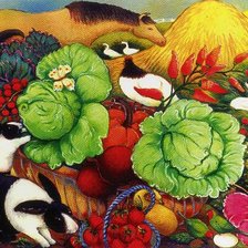 Схема вышивки «Barnyard_Fantasy»