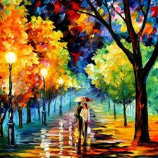 Схема вышивки «Прогулка»