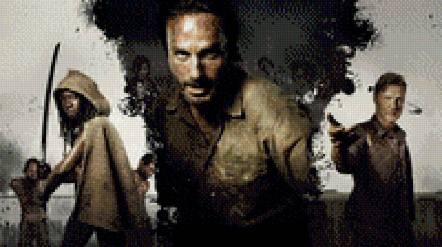 Ходячие мертвецы - зомби, мертвецы, ходячие, рик, губернатор, мишон - предпросмотр