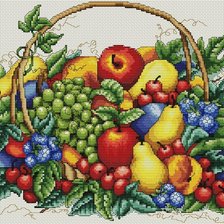Схема вышивки «Фрукты,лето.»