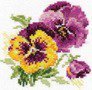 Схема вышивки «Анютины№2»