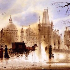 Схема вышивки «прогулка»