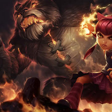 Схема вышивки «Энни и тиберс»