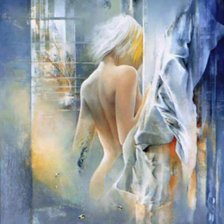 Схема вышивки «дева»