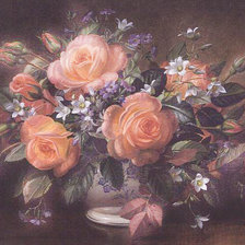 Схема вышивки «букет»