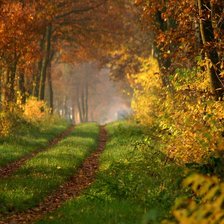 Схема вышивки «Пейзаж»