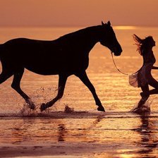 Схема вышивки «на закате»