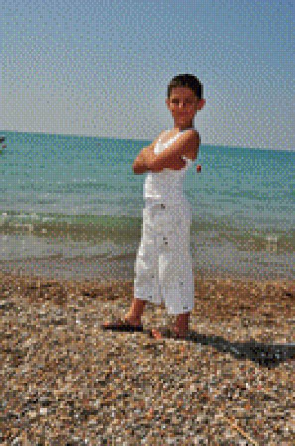 Сынок - море, сын, мальчик, пляж - предпросмотр