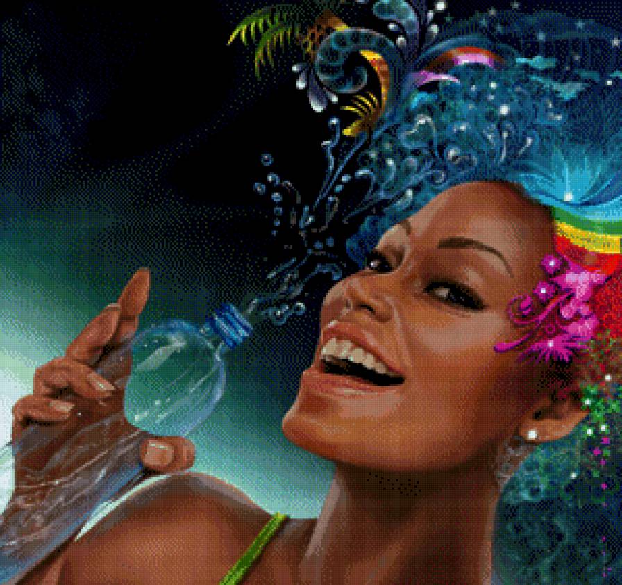 девушка праздник - девушка - предпросмотр