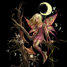 Схема вышивки «фея»