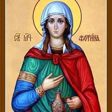 Схема вышивки «Святая Фотина (Светлана)»