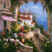 Схема вышивки «Картина»