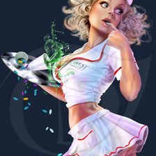 Схема вышивки «упс»