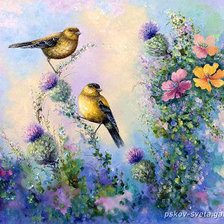 Схема вышивки «№827345»