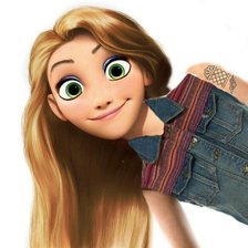 Схема вышивки «Рапунцель свег»