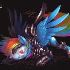 Схема вышивки «Радуга»