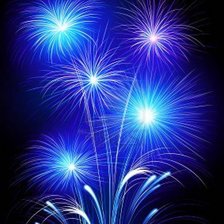 Схема вышивки «салют»