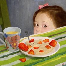 Схема вышивки «наелась»