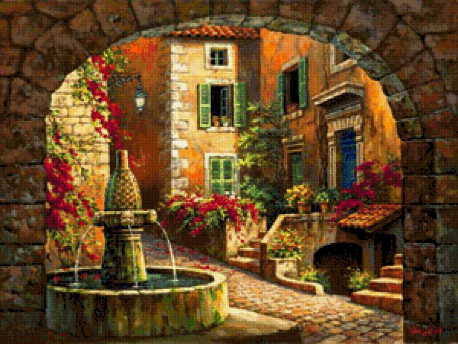 дворик - предпросмотр