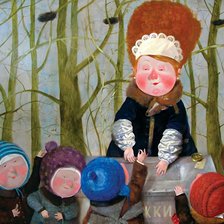 Схема вышивки ««MARIA ZELDA»