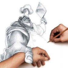 Схема вышивки «Мясник»