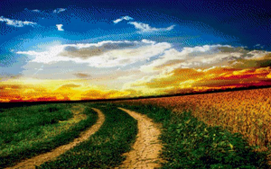 Дорога - природа, дорога - предпросмотр