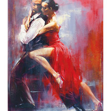 Схема вышивки «Taniec»