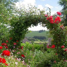 Схема вышивки «арка»