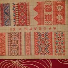 Схема вышивки «Схемы Вышивки с рекламой Т-ва Брокар и Ко»