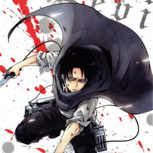 Схема вышивки «Капрал Леви»